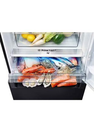 Panasonic 405L Inverter 2-Door Bottom Freezer Refrigerator (Black)