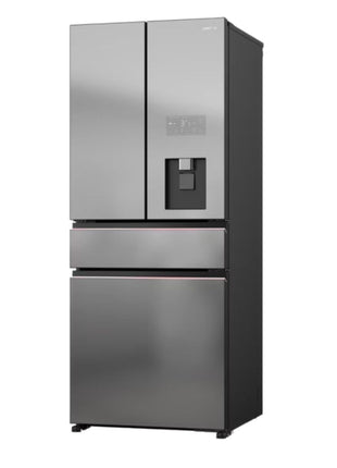 Panasonic 540L Premium Frosted Titanium Glass Design 4-door Refrigerator PRIME+ Edition