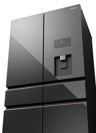 Panasonic 646L Premium Dark Mirror 6-door Refrigerator PRIME+ Edition