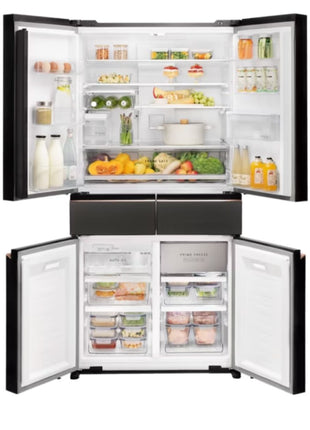 Panasonic 646L Premium Dark Mirror 6-door Refrigerator PRIME+ Edition
