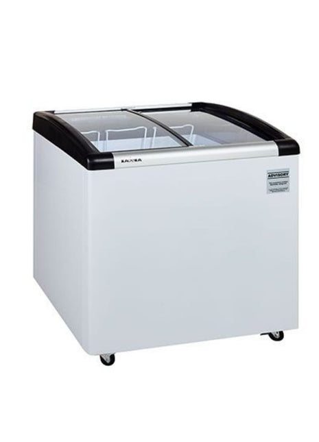 Kadeka 165L Sliding Glass Door Showcase Chest Freezer