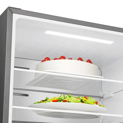 504L Bottom Mount Inverter Refrigerator Silver Steel | Fridge SG