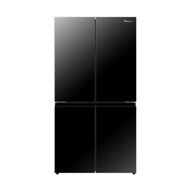 611L Four Door Inverter Refrigerator Black Glass | Fridge SG