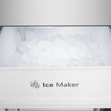 611L Four Door Inverter Refrigerator White & Khaki Glass | Fridge SG