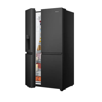 634L Side By Side Inverter Refrigerator Black Steel | Fridge SG