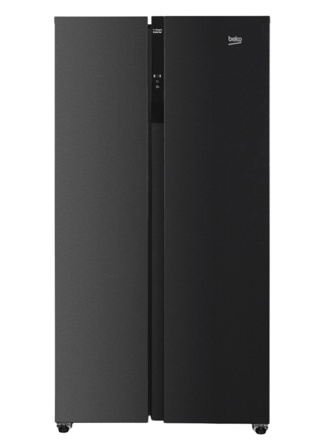 Beko 563L Side by Side Refrigerator (Dark Inox) GNO563E40HFKSG