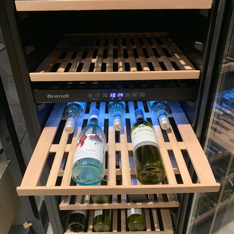 Brandt 171 Dual Zone Bot Wine Cabinet (Anti-Condensation) | WineFridge SG