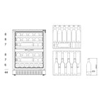 Brandt 44 Bot Dual Zone Wine Cabinet (EOL)