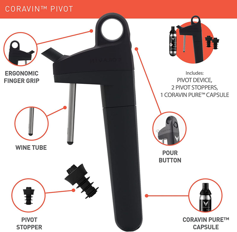 Coravin Pivot Wine Preservation System