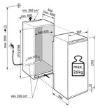 Liebherr 249L Integrated Freezer