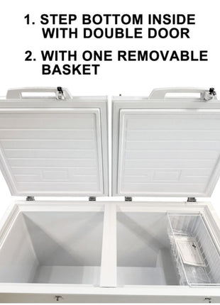 Farfalla 400L Chest Freezer/Refrigerator (2 Door)