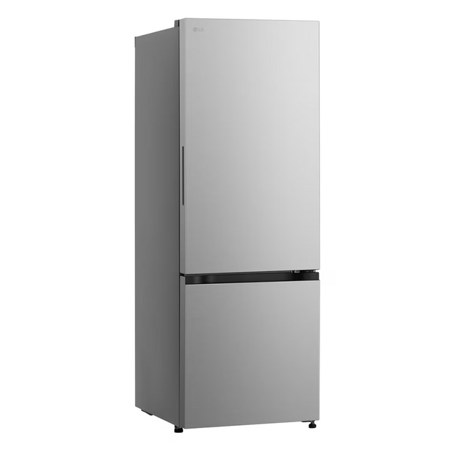 LG 335L Smart Inverter Compressor™ Bottom Mount Fridge in Prime Silver