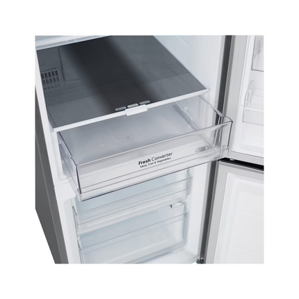 LG 335L Smart Inverter Compressor™ Bottom Mount Fridge in Prime Silver