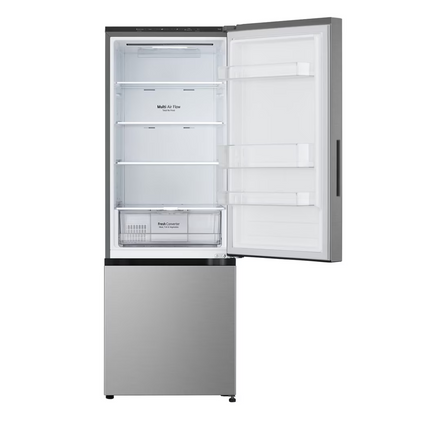 LG 335L Smart Inverter Compressor™ Bottom Mount Fridge in Prime Silver