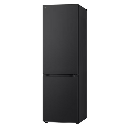 LG 344L Smart Inverter Compressor™ Bottom Mount Fridge in Essence Matte Black