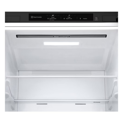 LG 344L Smart Inverter Compressor™ Bottom Mount Fridge in Essence Matte Black