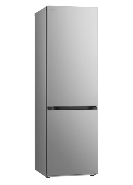 LG 344L Smart Inverter Compressor™ Bottom Mount Fridge in Prime Silver