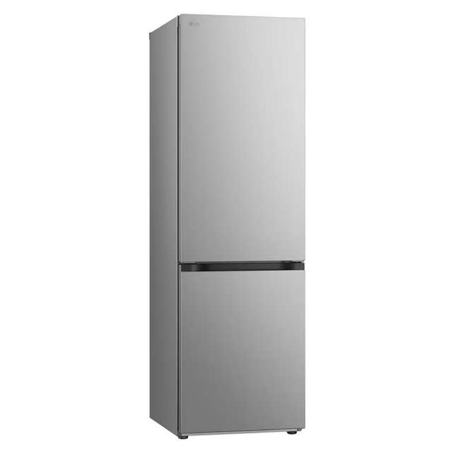LG 344L Smart Inverter Compressor™ Bottom Mount Fridge in Prime Silver
