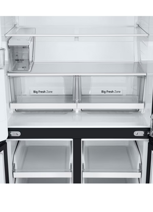 LG 427L Multi-Door Bottom Freezer in Essence Black Steel
