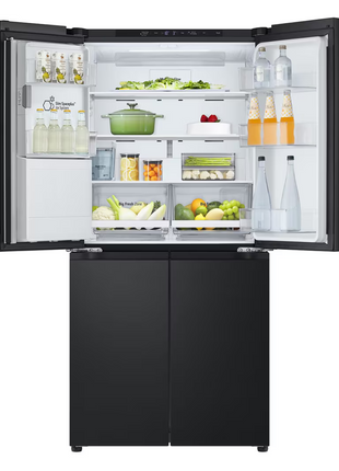 LG 427L Multi-Door Bottom Freezer in Essence Black Steel