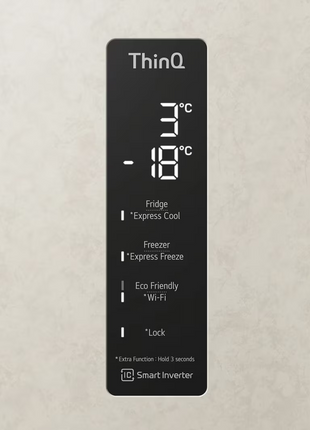 LG 462L Smart Inverter Compressor™ Bottom Mount Fridge