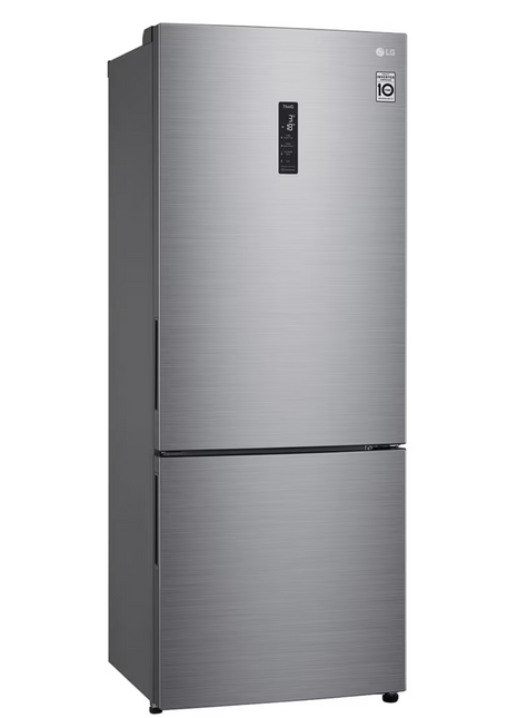 LG 462L Smart Inverter Compressor™ Bottom Mount Fridge in Prime Silver