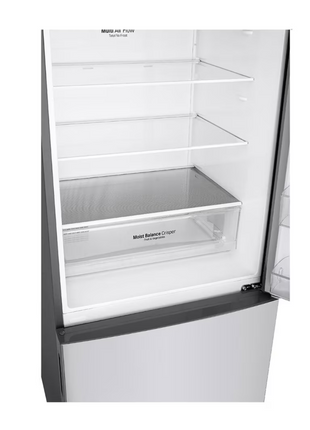 LG 462L Smart Inverter Compressor™ Bottom Mount Fridge in Prime Silver