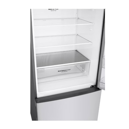 LG 462L Smart Inverter Compressor™ Bottom Mount Fridge in Prime Silver