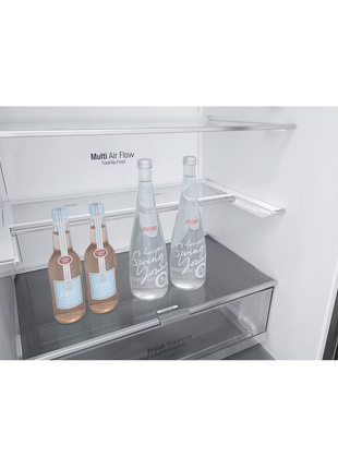 LG 462L Smart Inverter Compressor™ Bottom Mount Fridge in Prime Silver
