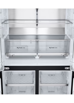 LG 601L Multi-Door Bottom Freezer in Essence Black Steel