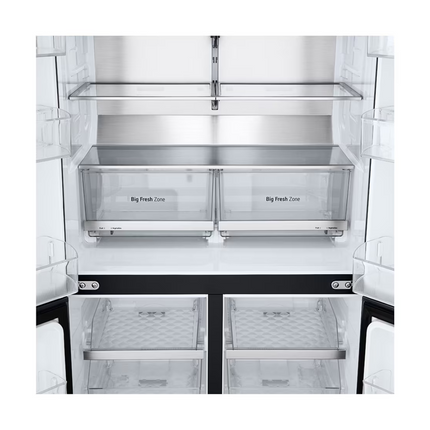 LG 601L Multi-Door Bottom Freezer in Essence Black Steel