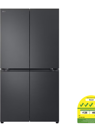 LG 601L Multi-Door Bottom Freezer in Essence Black Steel