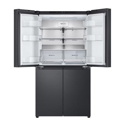 LG 601L Multi-Door Bottom Freezer in Essence Black Steel
