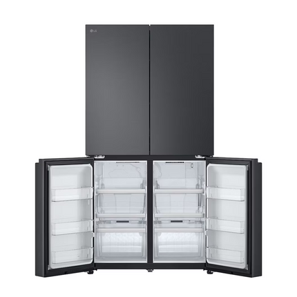 LG 601L Multi-Door Bottom Freezer in Essence Black Steel