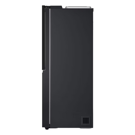 LG 628L InstaView® Side by Side Refrigerator Essence Black Steel