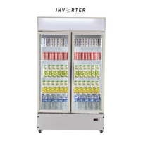 Kadeka 1100L Frost Free Showcase Chiller (2 Doors)