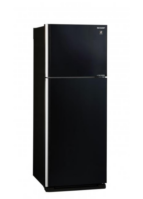 Sharp 364L 2 Door Refrigerator in Black
