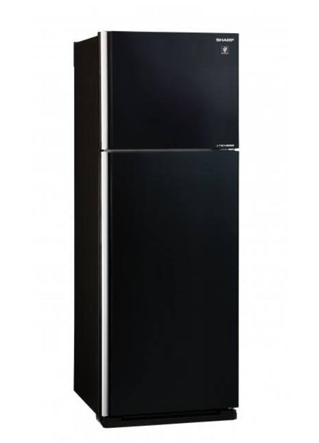 Sharp 394L 2 Door Refrigerator in Black