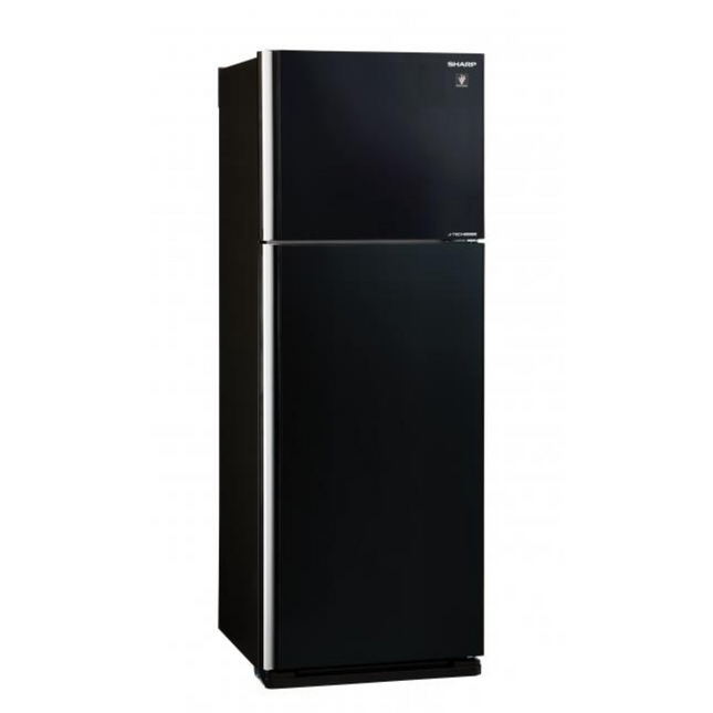 Sharp 394L 2 Door Refrigerator in Black
