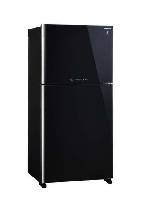 Sharp 512L 2 Door Refrigerator in Black