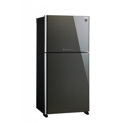 Sharp 512L 2 Door Refrigerator in Dark Silver