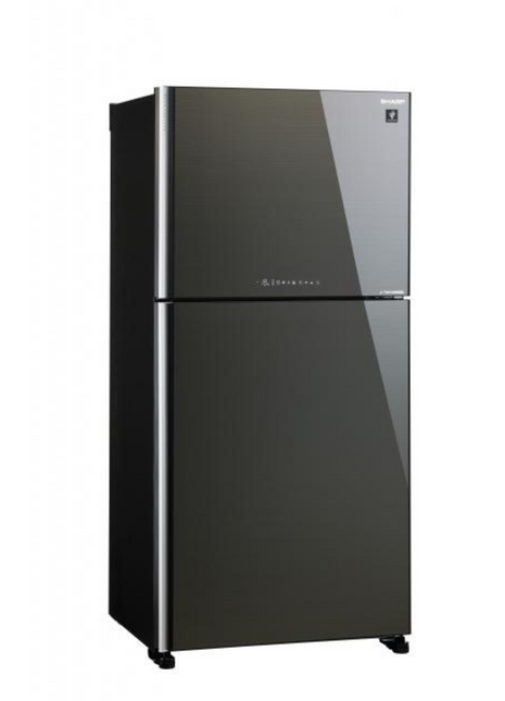 Sharp 512L 2 Door Refrigerator in Dark Silver