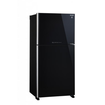 Sharp 554L 2 Door Refrigerator in Black