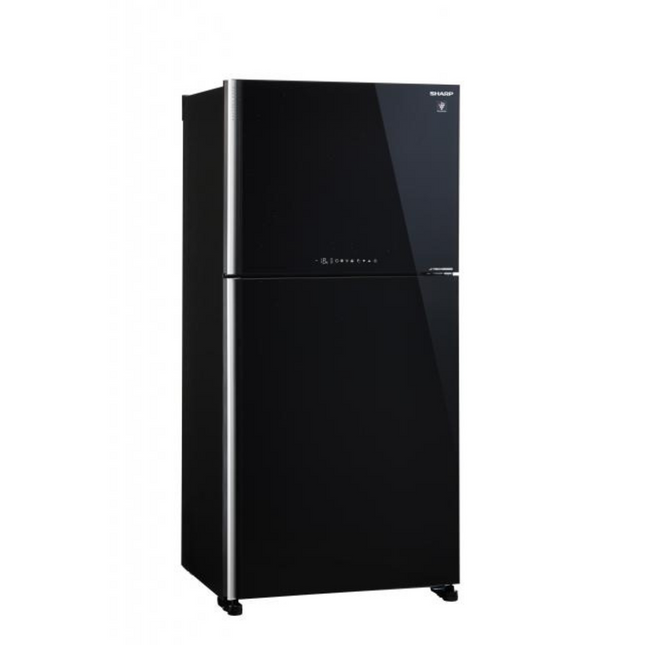 Sharp 554L 2 Door Refrigerator in Black