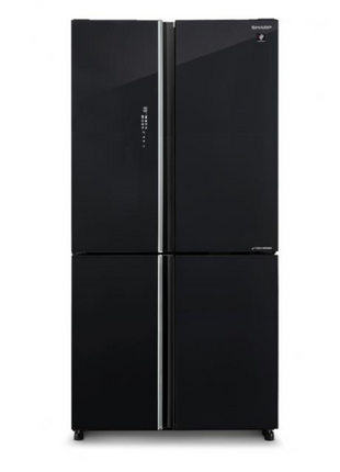 Sharp 567L Multi-Door Refrigerator Fridge in Black