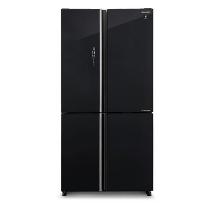 Sharp 567L Multi-Door Refrigerator Fridge in Black