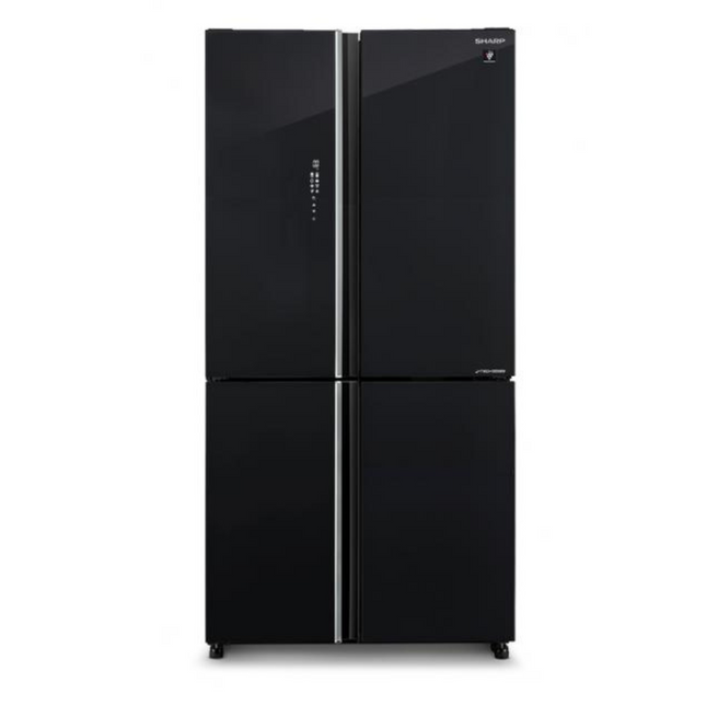 Sharp 567L Multi-Door Refrigerator Fridge in Black