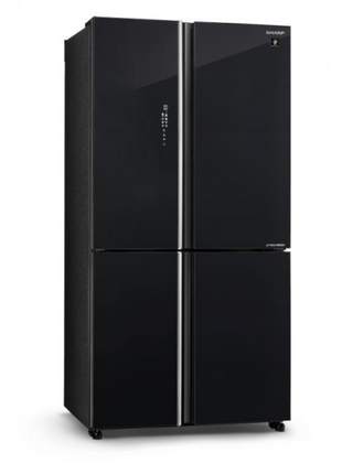Sharp 567L Multi-Door Refrigerator Fridge in Black