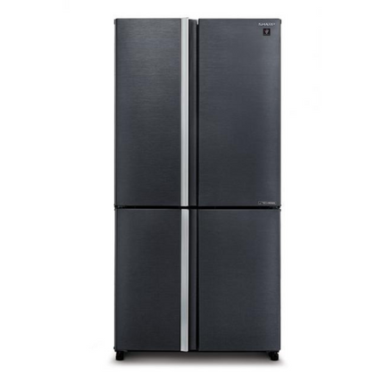 Sharp 567L Multi-Door Refrigerator Fridge in Dark Silver