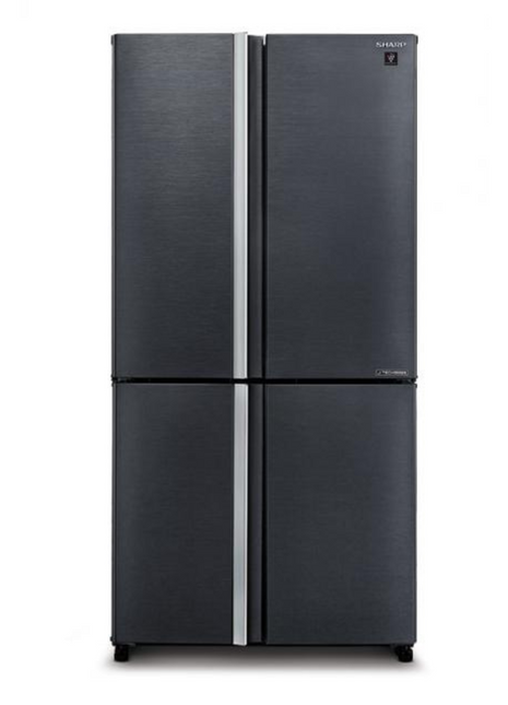Sharp 567L Multi-Door Refrigerator Fridge in Dark Silver